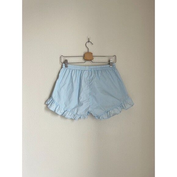 Piyama Women's Nicolette Cotton Sleep Shorts in Baby Blue Size SMALL EUC - Picture 3 of 5